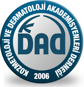 Kozmetoloji ve Dermatoloji Akademisyenleri Derneği (DAD) logosu